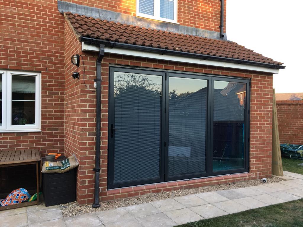 Side return and kitchen extension on a Bristol brick property